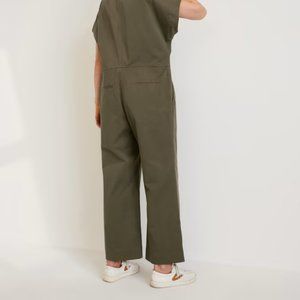 Everlane Workwear Jumpsuit Army Green Size Small